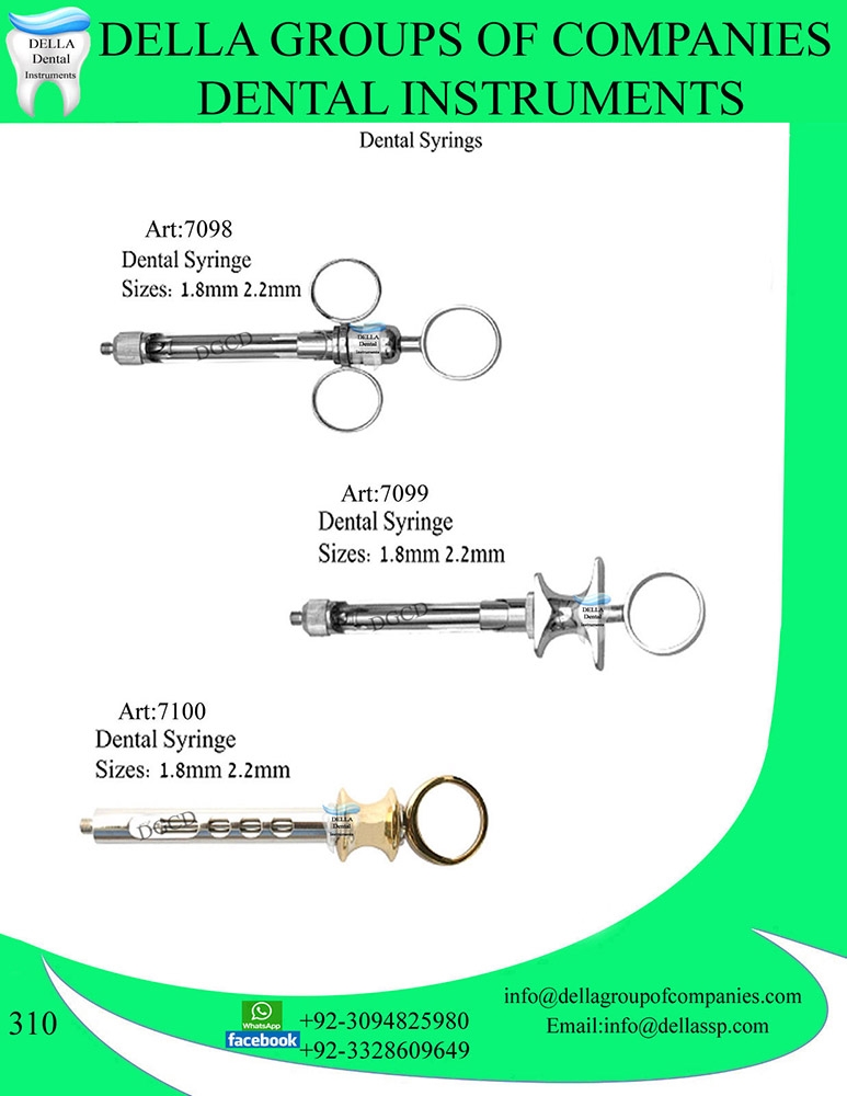 Dental Syrings